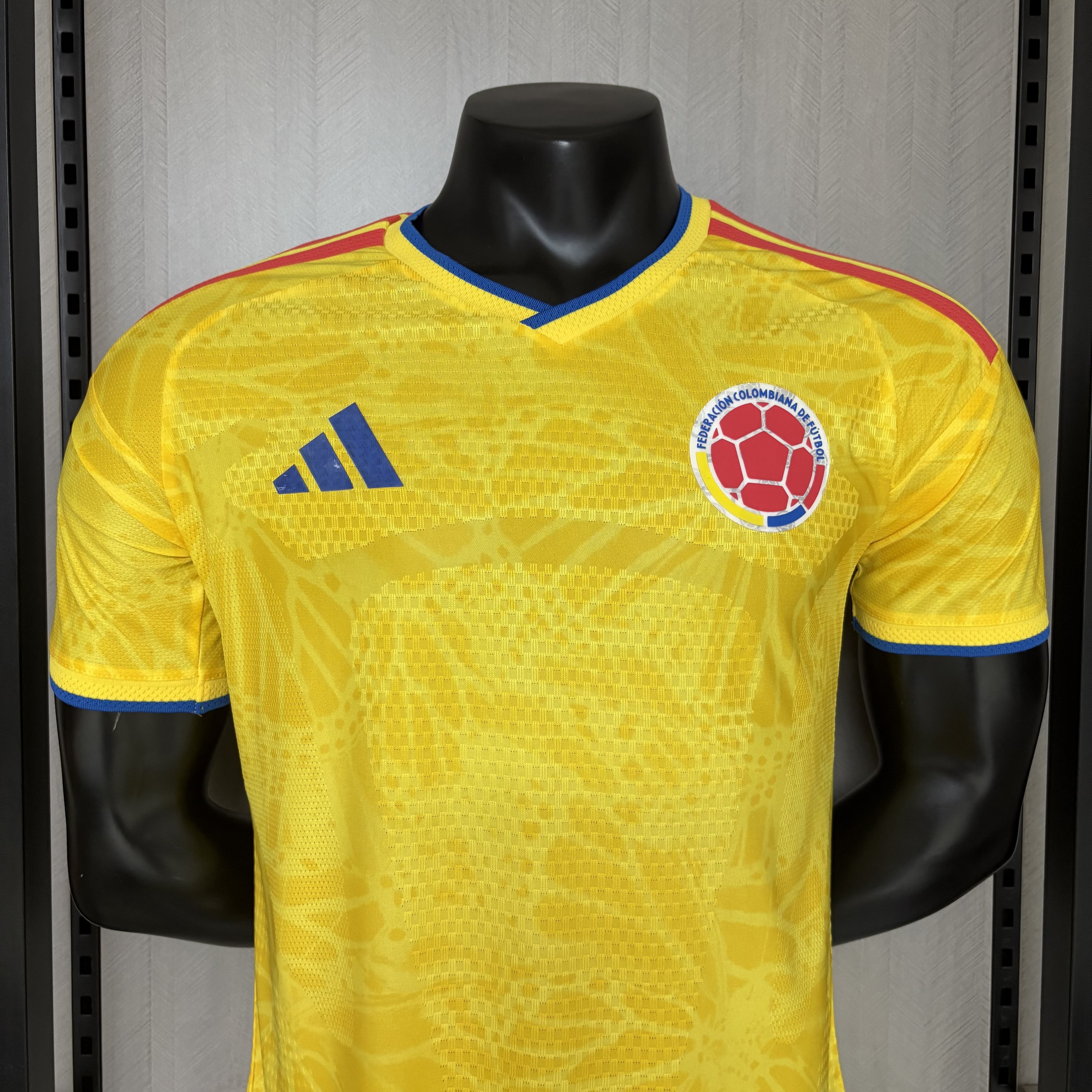 Camisola Principal Colombia Mundial 2026 - Versão Jogador 7