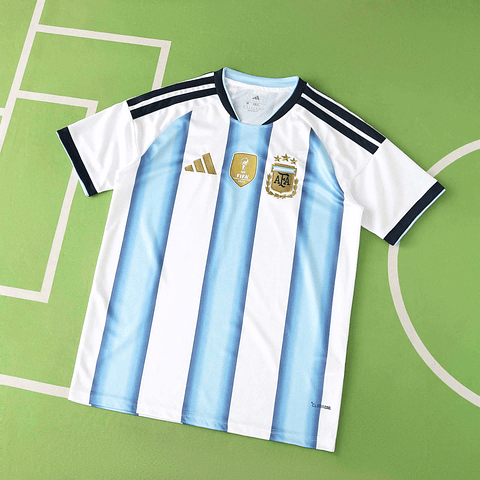 Camisola Principal Argentina Mundial 2026 - Versão adepto