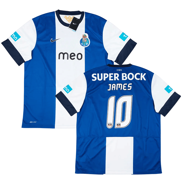 Camisola principal FC Porto 12/13 - James 10 - Versão adepto