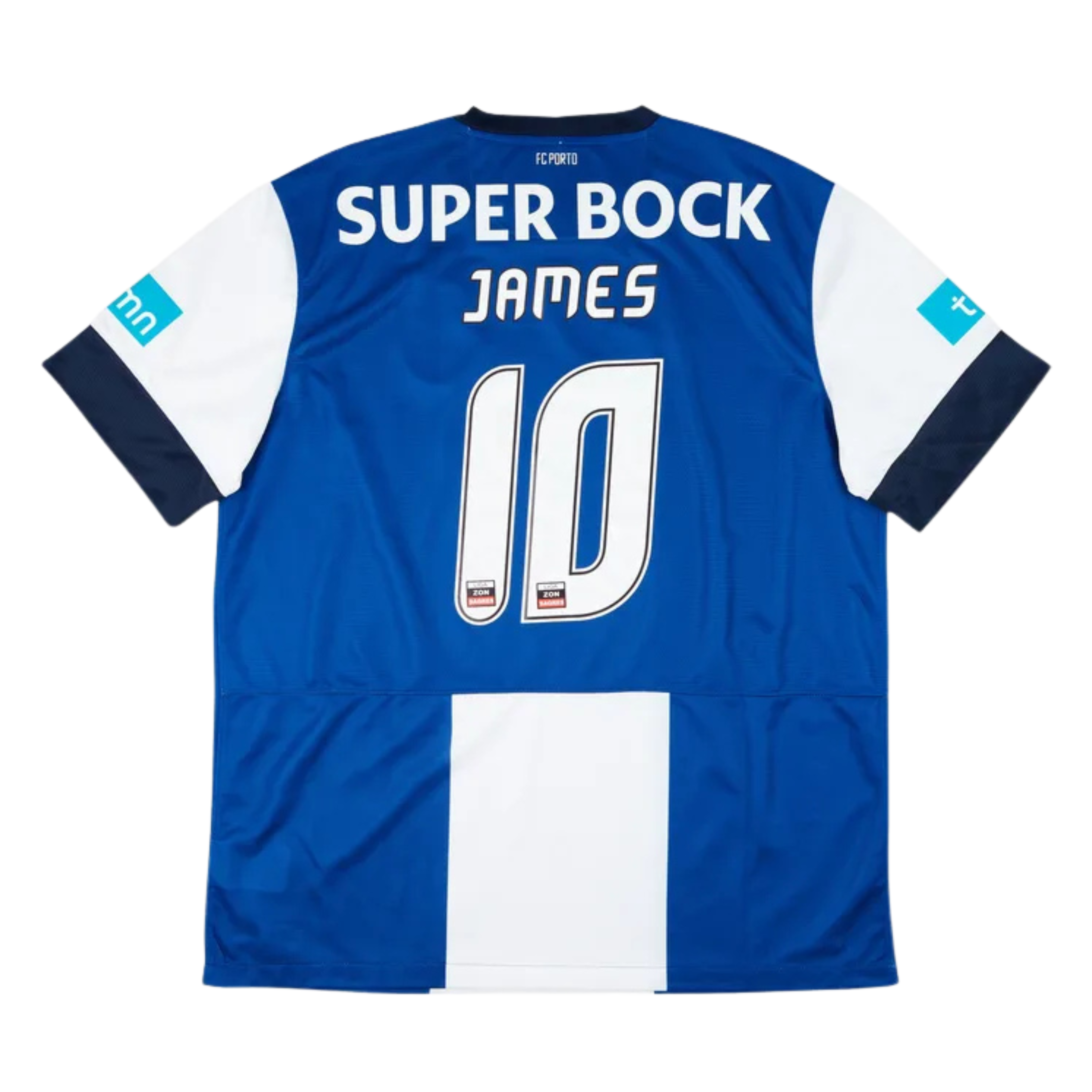Camisola principal FC Porto 12/13 - James 10 - Versão adepto 2