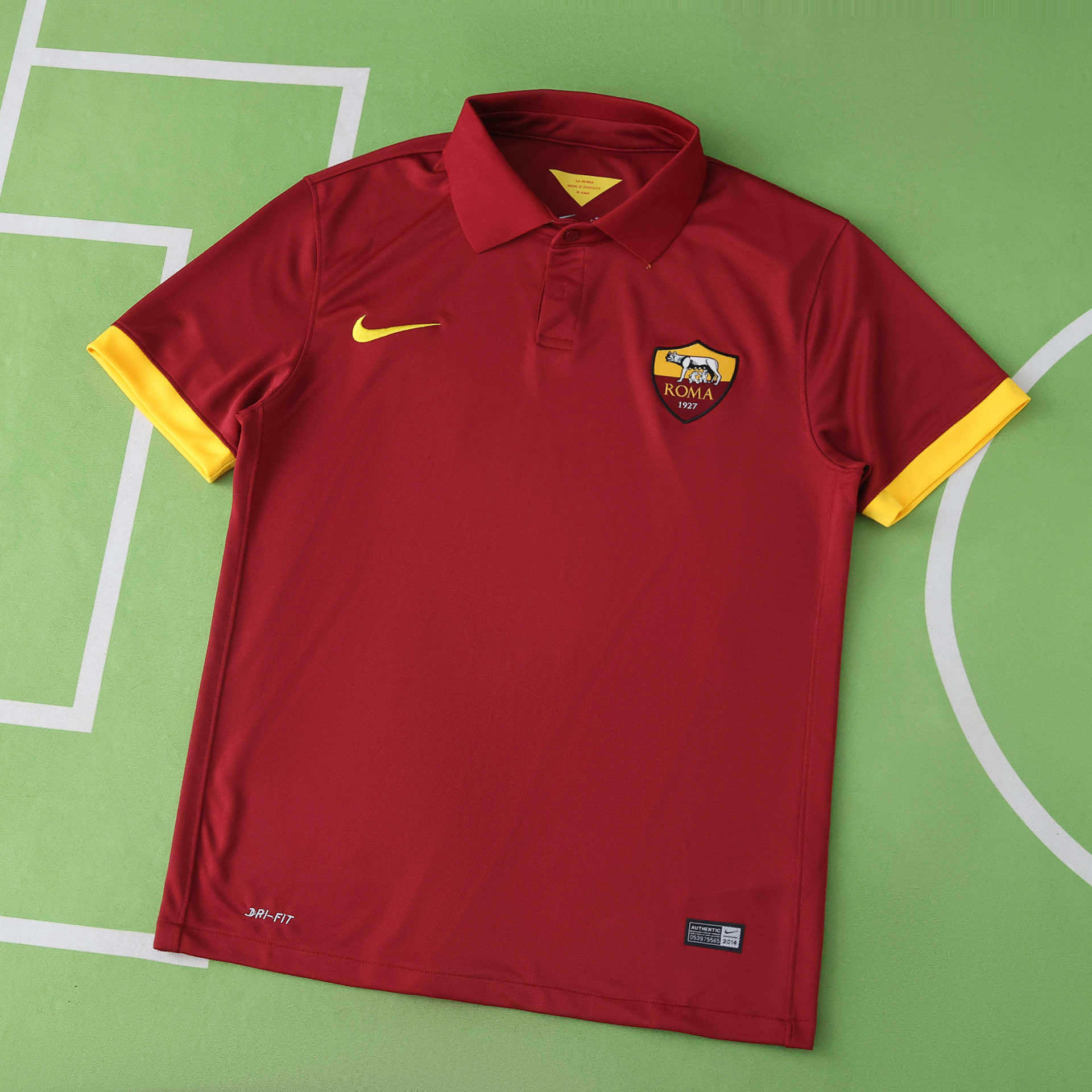 Camisola principal AS Roma 2014/2015 - Versão adepto 1