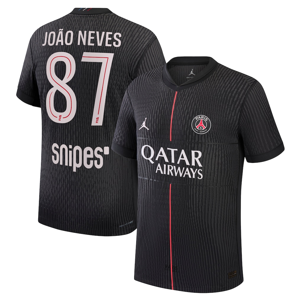 4ª Camisola PSG 25/26 - João Neves 87 5