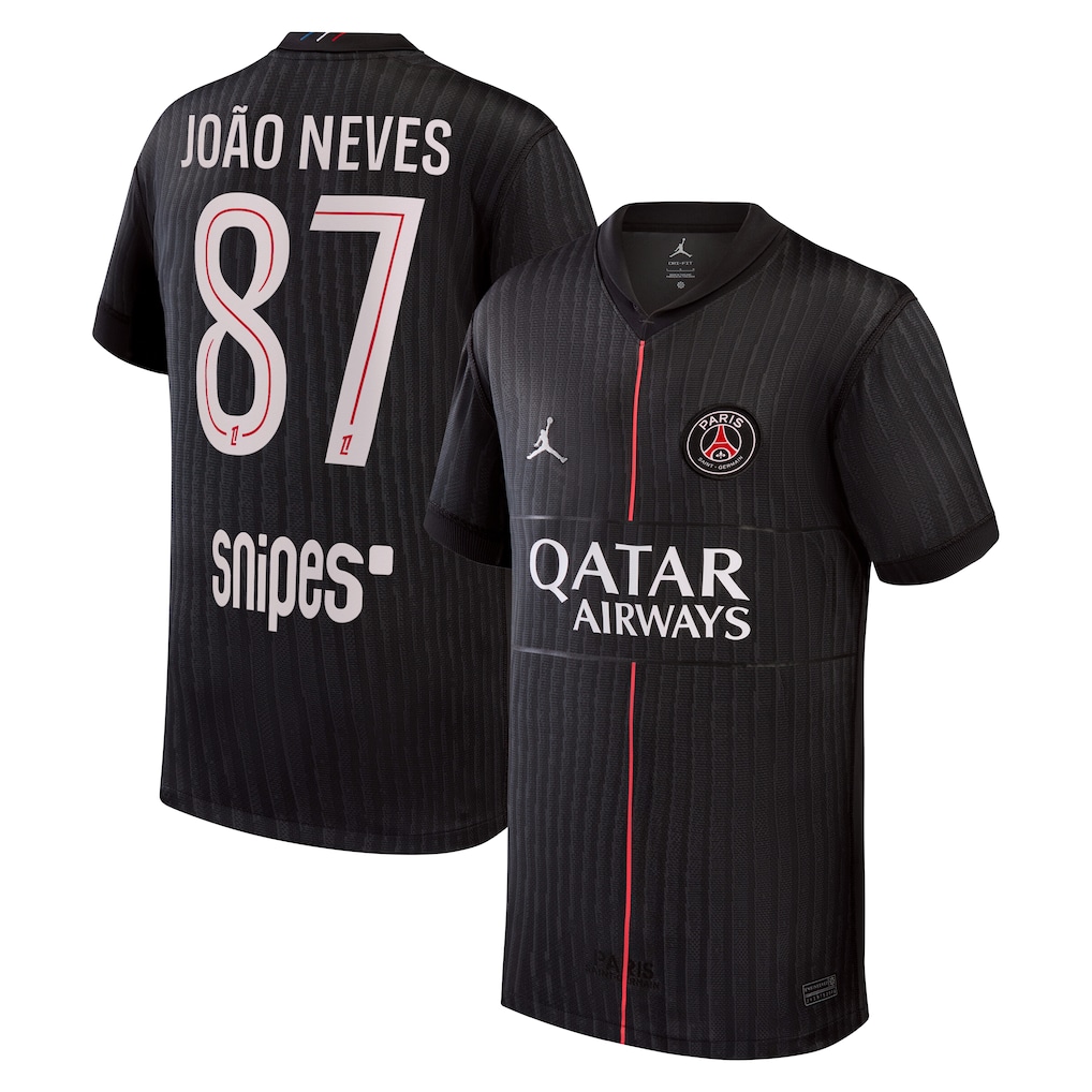 Criança - 4ª Camisola PSG 25/26 - João Neves 87 1