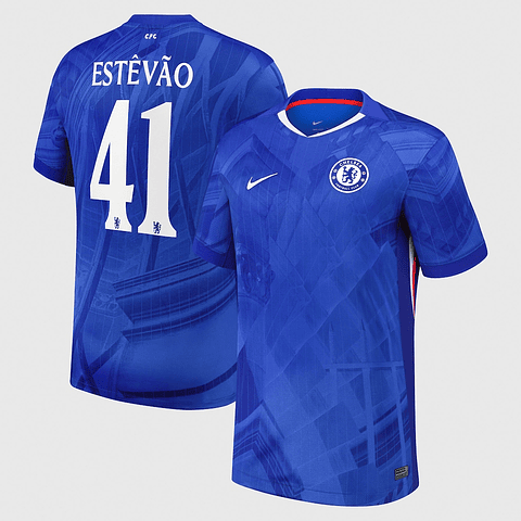 Camisola Principal Chelsea 25/26 - Estêvão 41