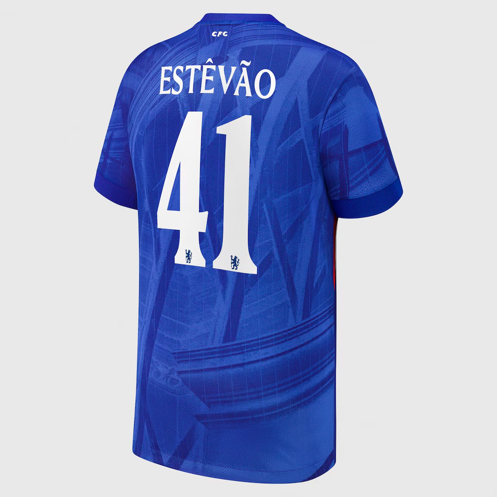 Criança - Camisola principal Chelsea 25/26 - Estêvão 41 2