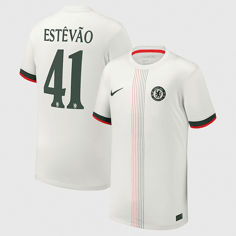 Criança - Camisola alternativa Chelsea 25/26 - Estêvão 41
