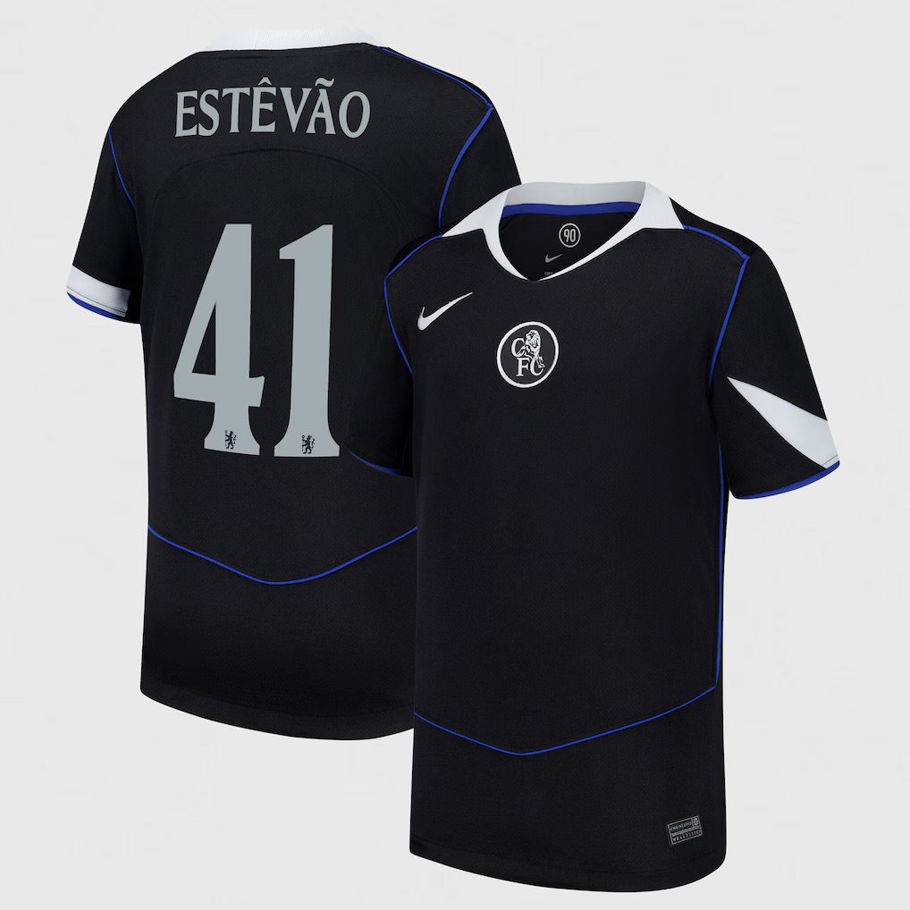 Criança - 3ª Camisola Chelsea 25/26 - Estêvão 41 1
