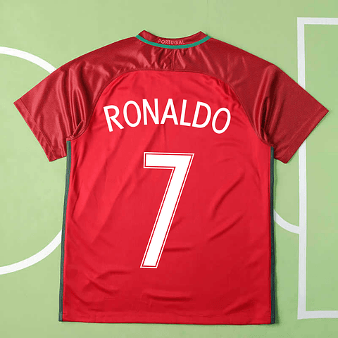 Camisola principal Portugal 2016 - Ronaldo 7 - Versão adepto