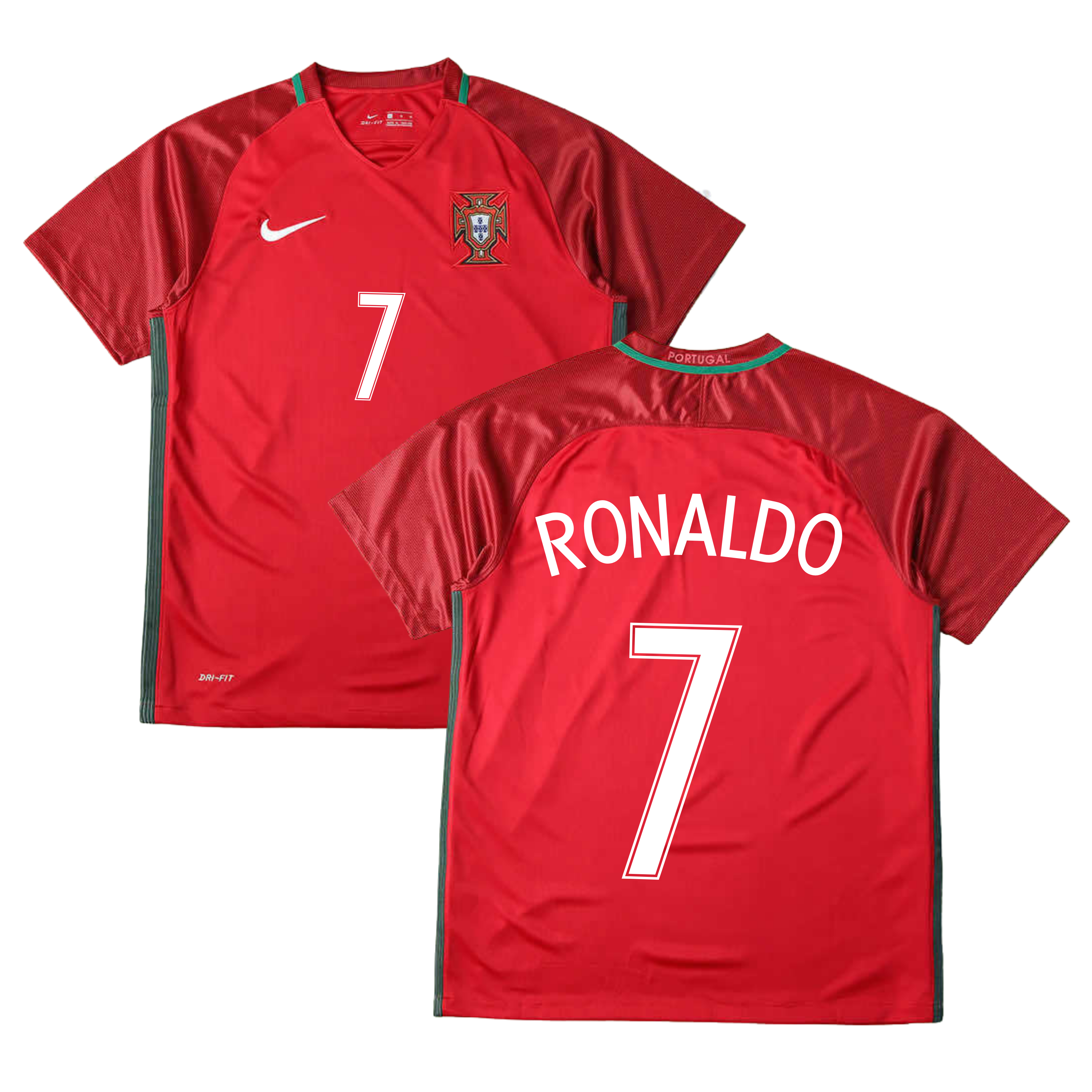 Camisola principal Portugal 2016 - Ronaldo 7 - Versão adepto 1