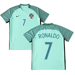 Camisola alternativa Portugal 2016 - Ronaldo 7 - Versão adepto