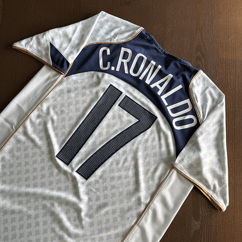 Camisola alternativa Portugal Euro 2004 - C.Ronaldo 17 - Versão adepto