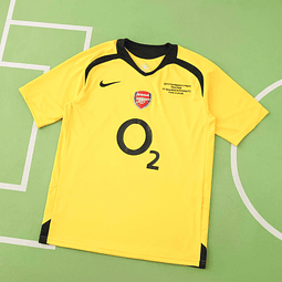 Camisola alternativa Arsenal 2005/2006 Final UCL - Versão adepto