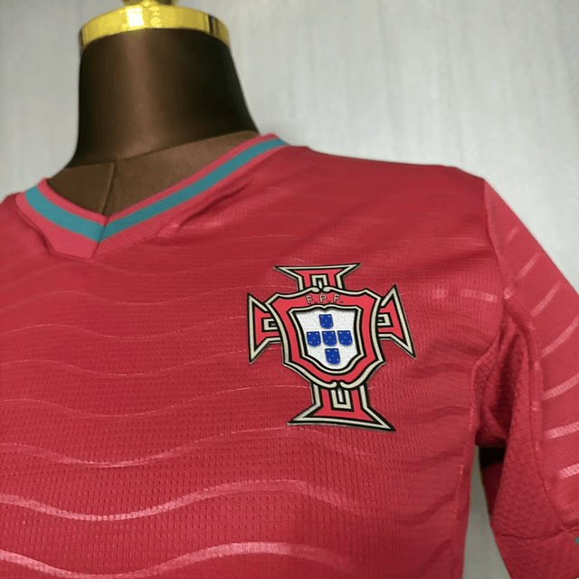 Camisola Principal Portugal Mundial 2026 - Versão feminina