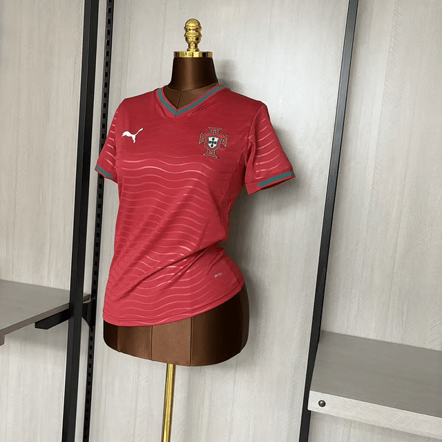 Camisola Principal Portugal Mundial 2026 - Versão feminina