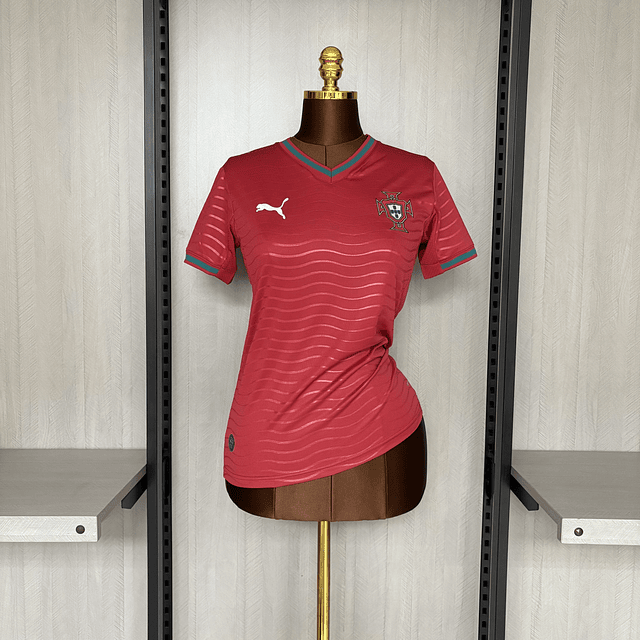 Camisola Principal Portugal Mundial 2026 - Versão feminina