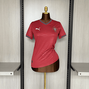 Camisola Principal Portugal Mundial 2026 - Versão feminina