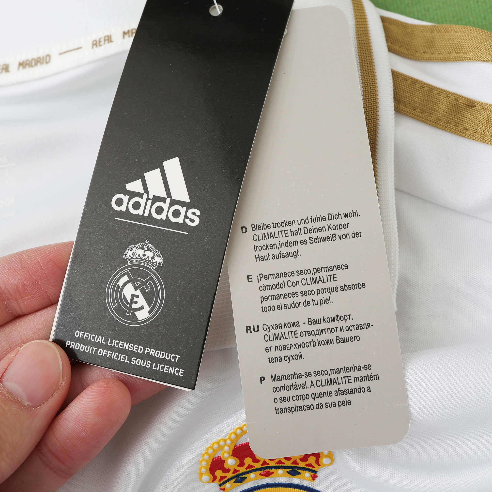 Camisola principal Real Madrid 2011/2012 - Ronaldo 7 - Versão adepto 13