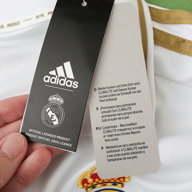 Camisola principal Real Madrid 2011/2012 - Ronaldo 7 - Versão adepto