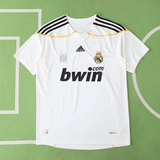 Camisola principal Real Madrid 2009/2010 - Ronaldo 9 - Versão adepto