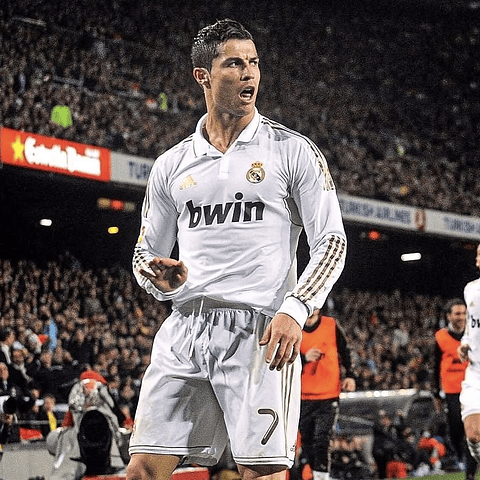 Camisola principal Real Madrid 2011/2012 - Ronaldo 7 - Versão adepto