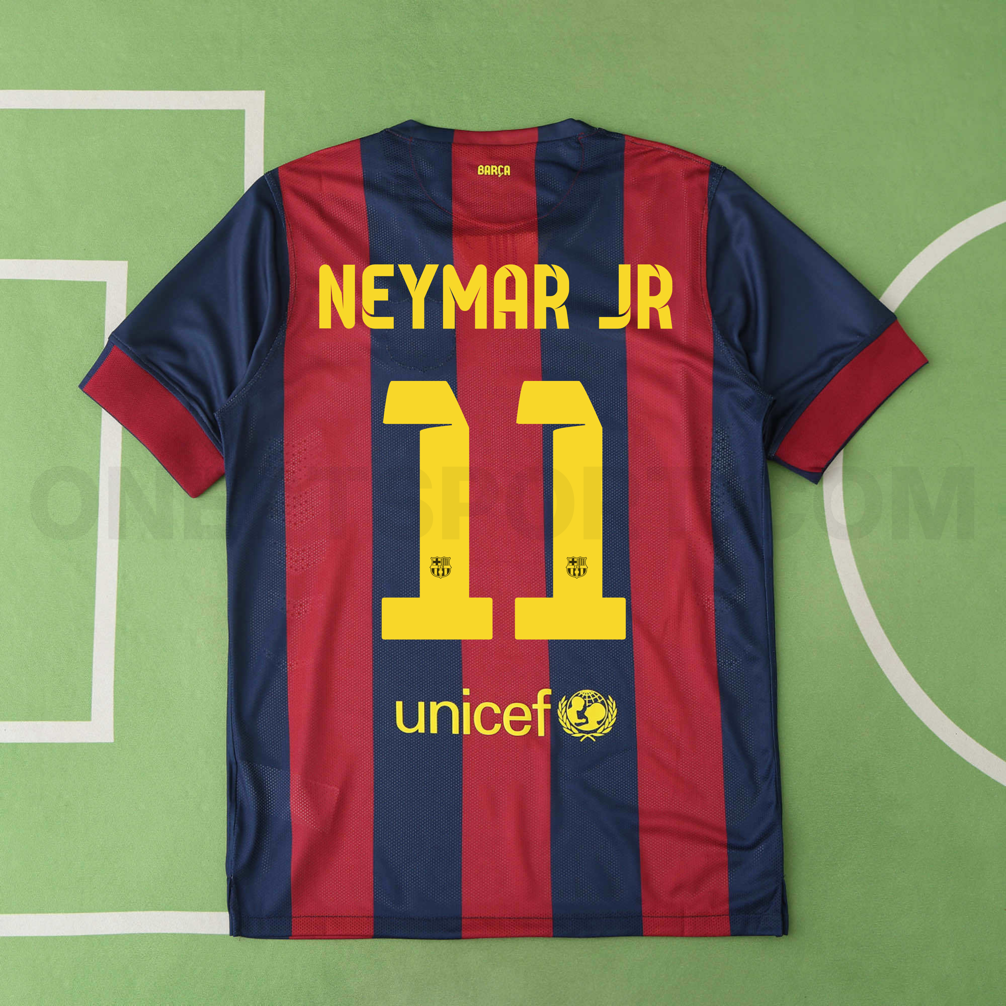 Camisola principal Barcelona 2014/2015 - Neymar Jr 11 - Versão adepto 3