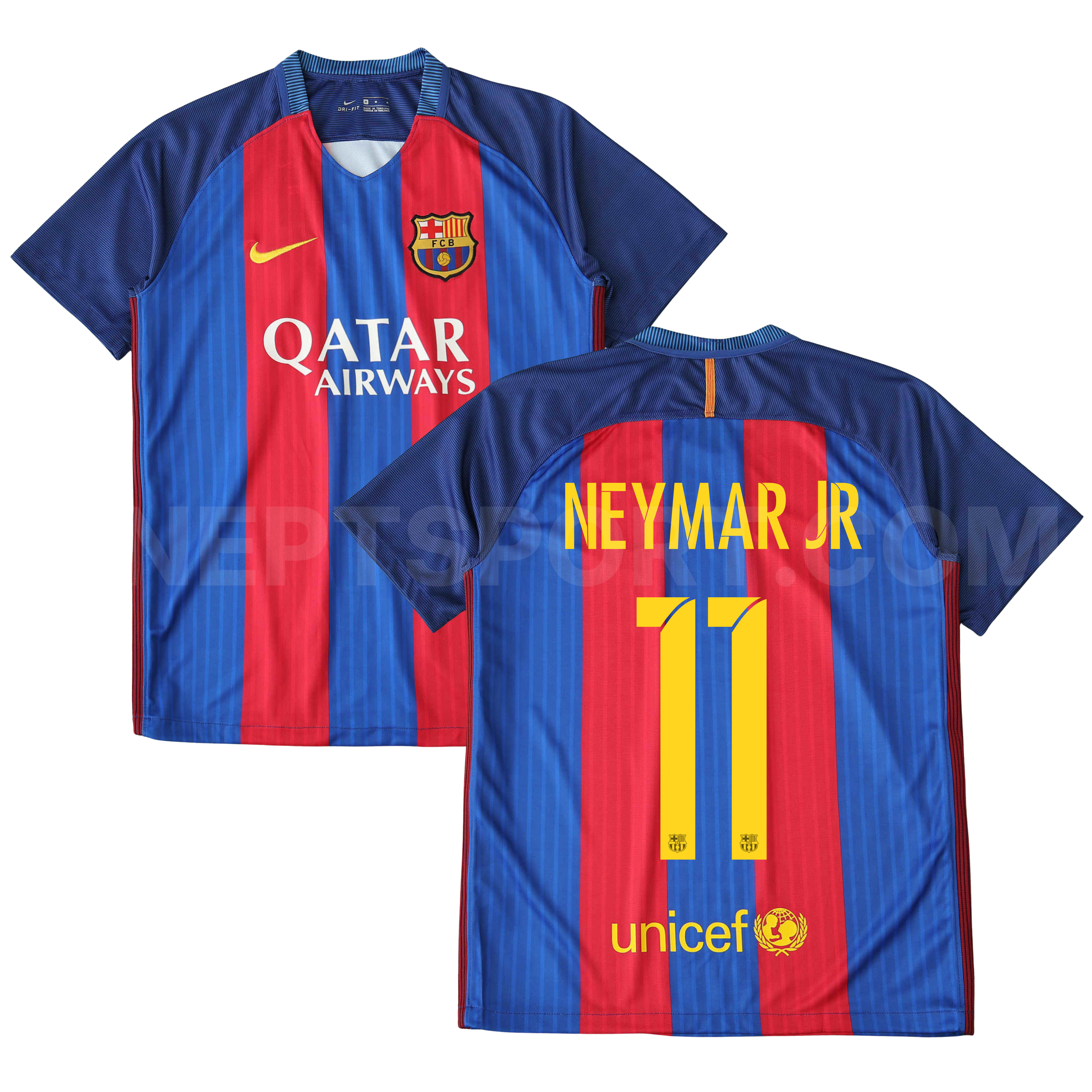 Camisola principal Barcelona 2016/2017 - Neymar Jr 11 - Versão adepto 1