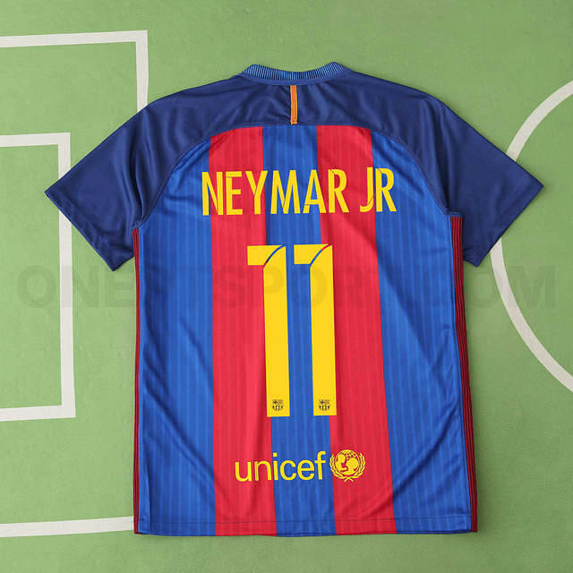 Camisola principal Barcelona 2016/2017 - Neymar Jr 11 - Versão adepto