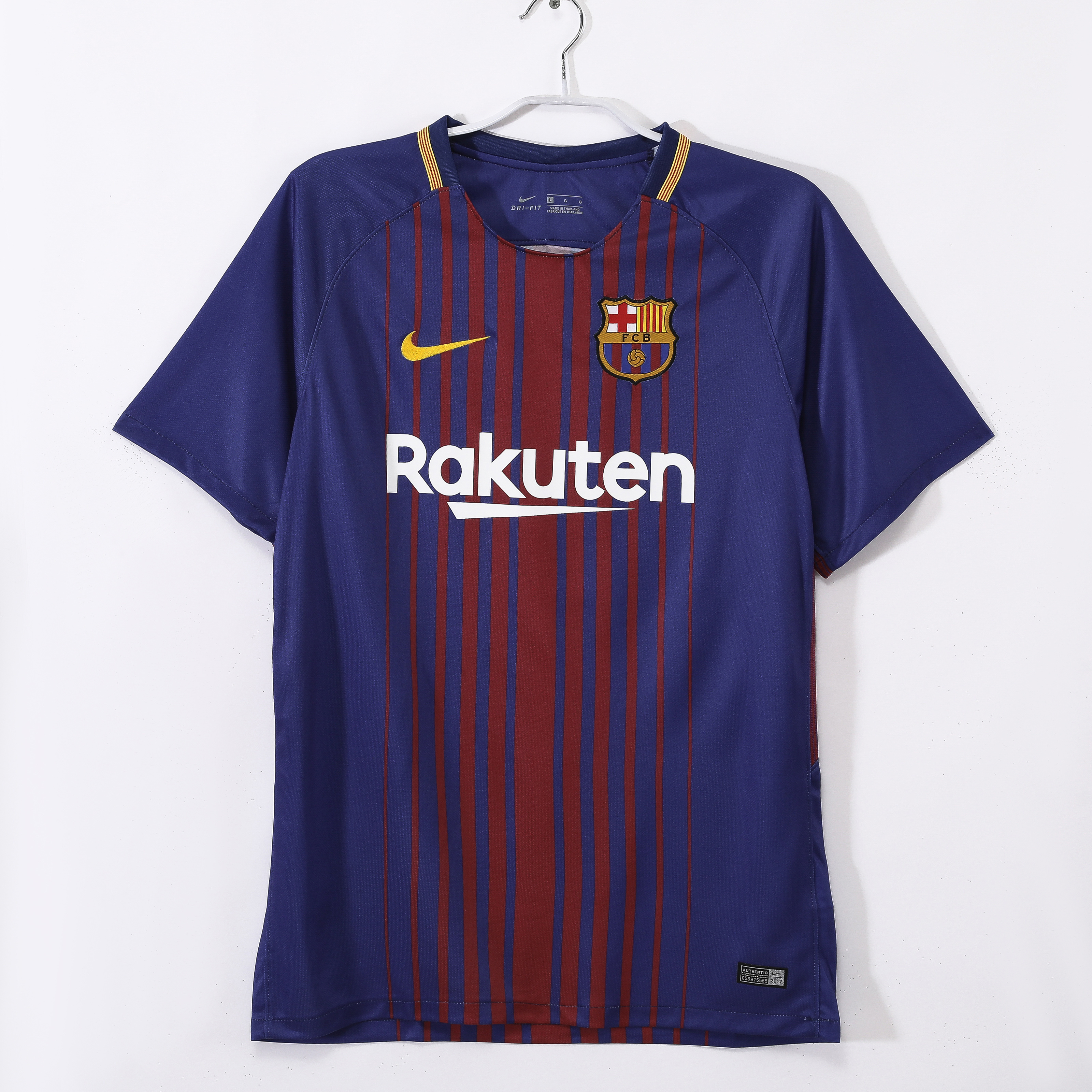 Camisola principal Barcelona 2017/2018 - A.Iniesta 8 - Versão adepto 4