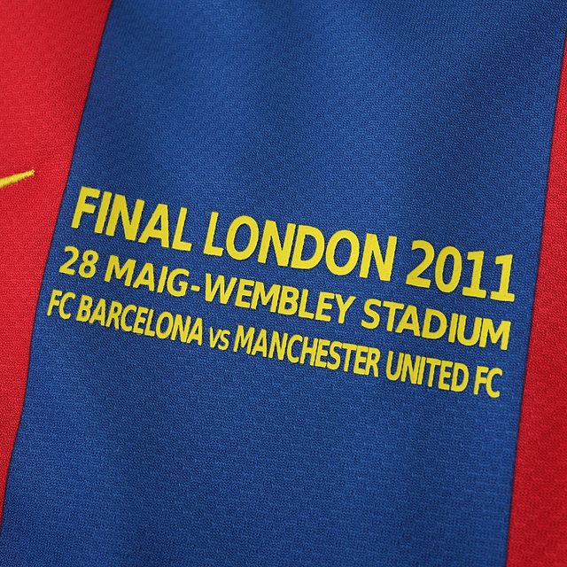 Camisola principal Barcelona 2010/2011 - Messi 10 - Versão adepto