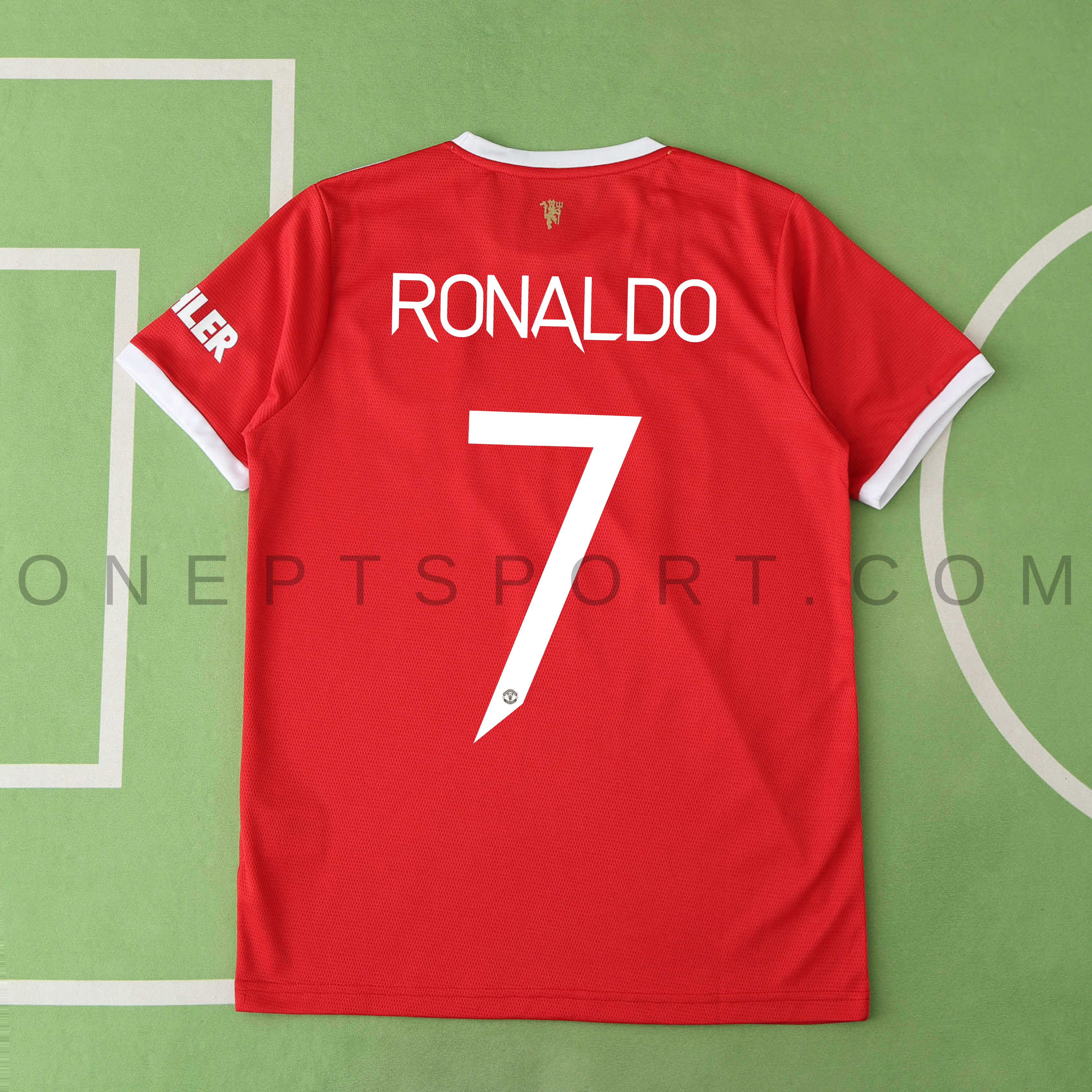 Camisola principal Manchester United 21/22 - Ronaldo 7 - Versão adepto 3