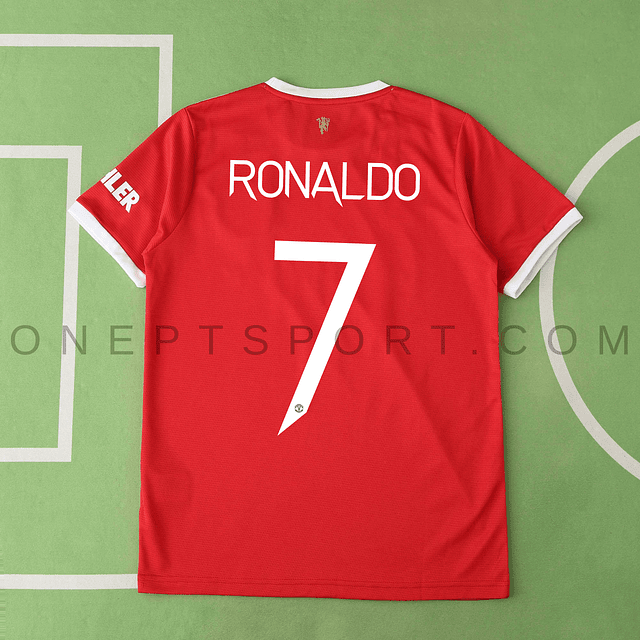 Camisola principal Manchester United 21/22 - Ronaldo 7 - Versão adepto