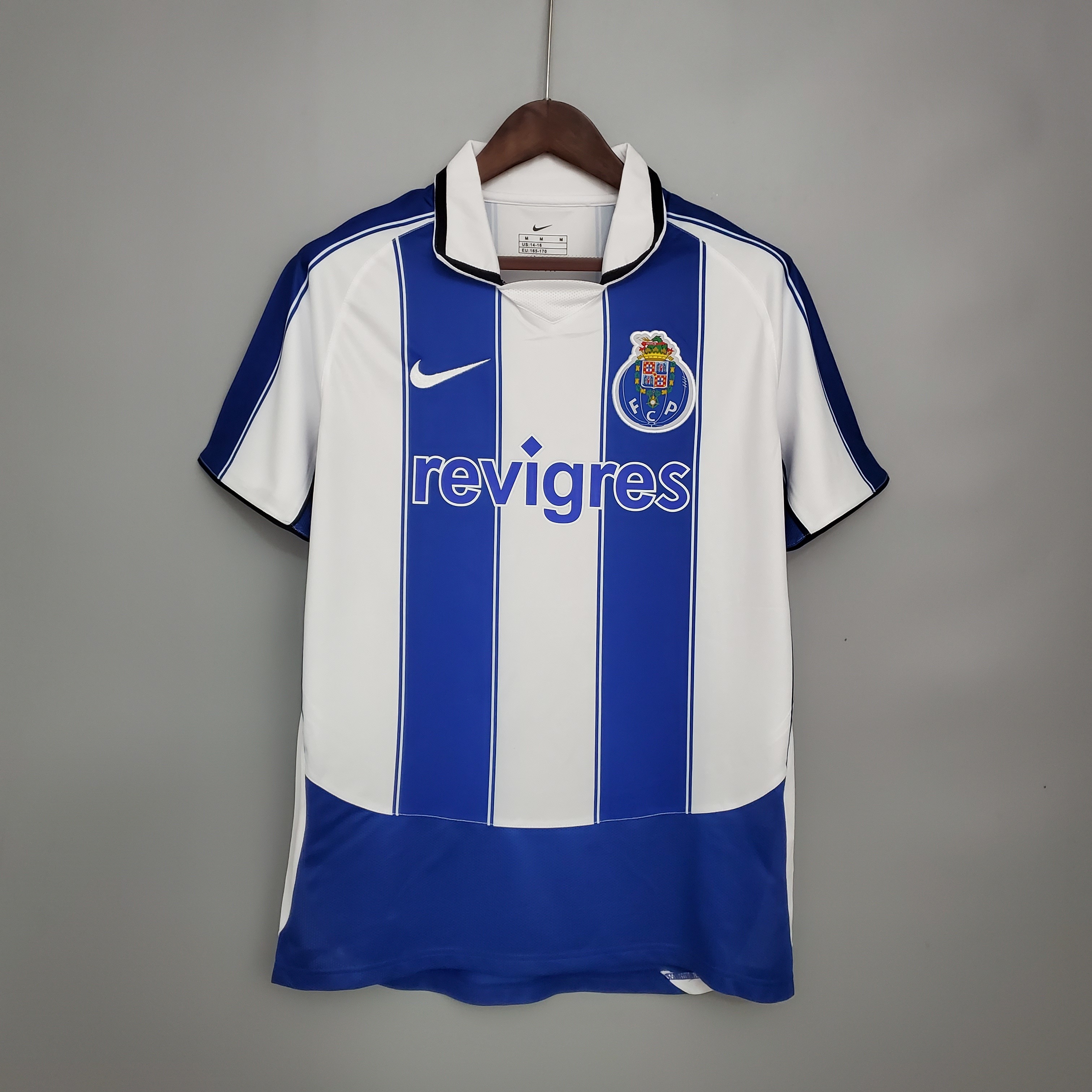 Camisola principal FC Porto 2003/2004 - R.Carvalho 4 - Versão adepto 4