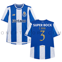Camisola principal FC Porto 25/26 - T. Silva 3 - Versão adepto
