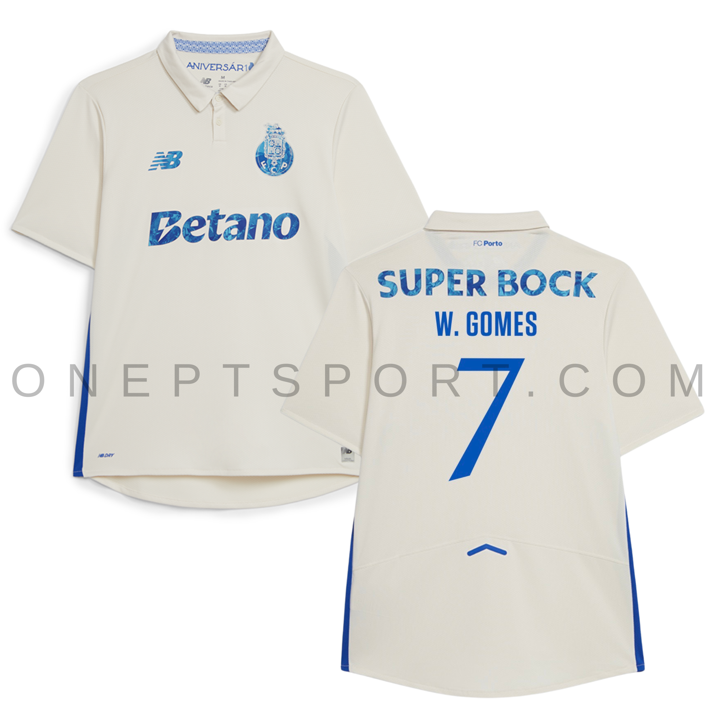 3ª Camisola FC Porto 25/26 - W.Gomes 7 - Versão adepto 1