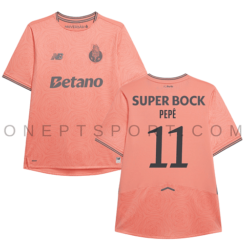 Camisola alternativa FC Porto 25/26 - Pepê 11 - Versão adepto