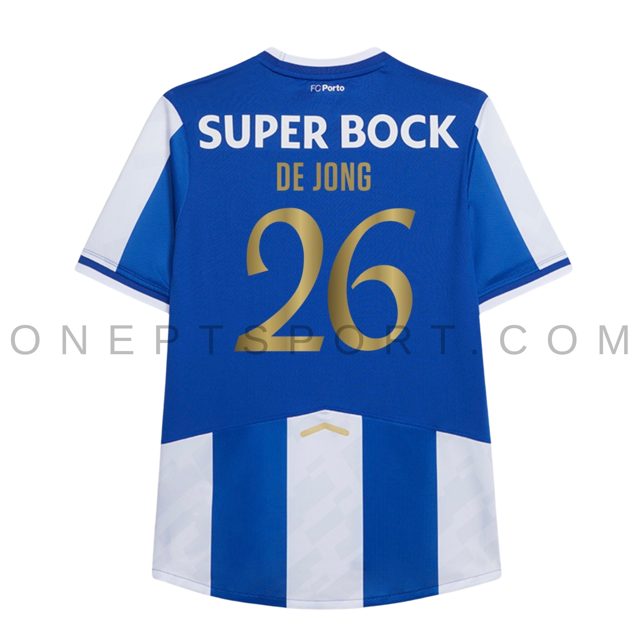 Camisola principal FC Porto 25/26 - De Jong 26 - Versão adepto 3