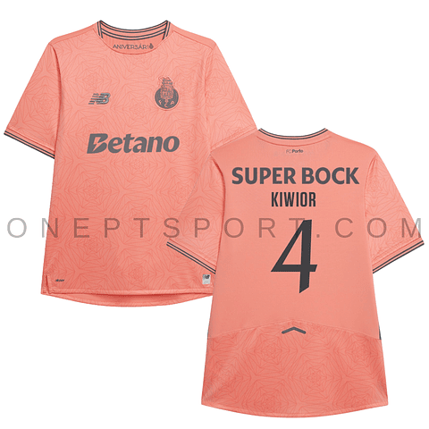 Camisola alternativa FC Porto 25/26 - Kiwior 4 - Versão adepto