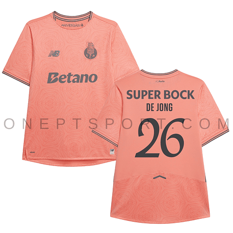 Criança - Camisola alternativa FC Porto 25/26 - De Jong 26