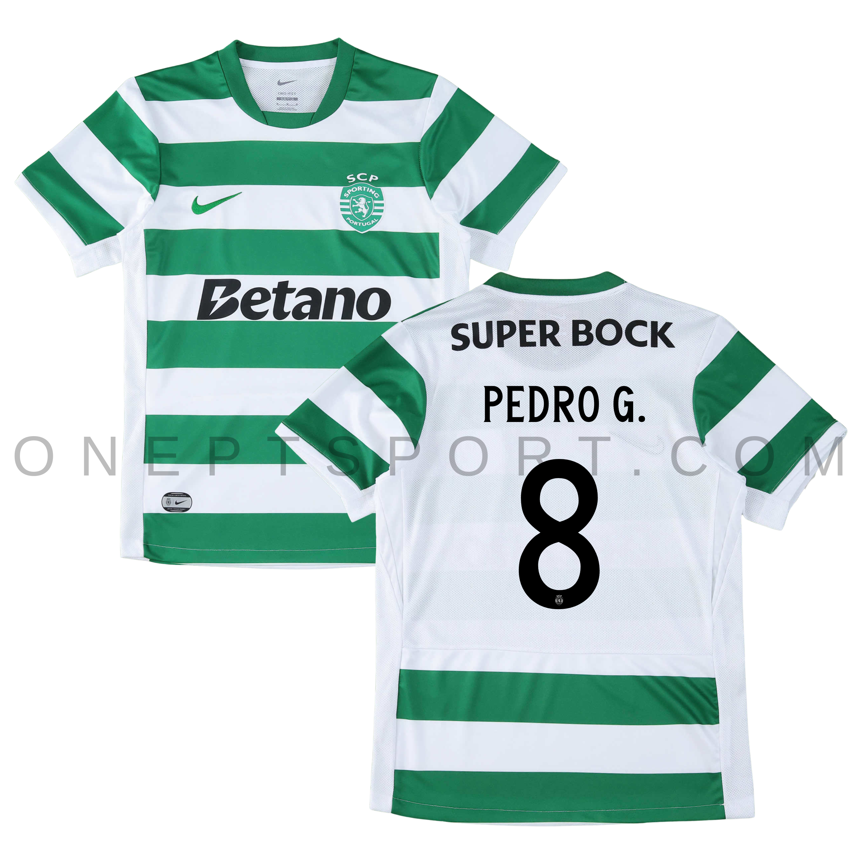 Camisola principal Sporting CP 25/26 - Pedro G. 8 - Versão adepto 1