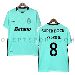 3ª Camisola Sporting CP 25/26 - Pedro G. 8 - Versão adepto