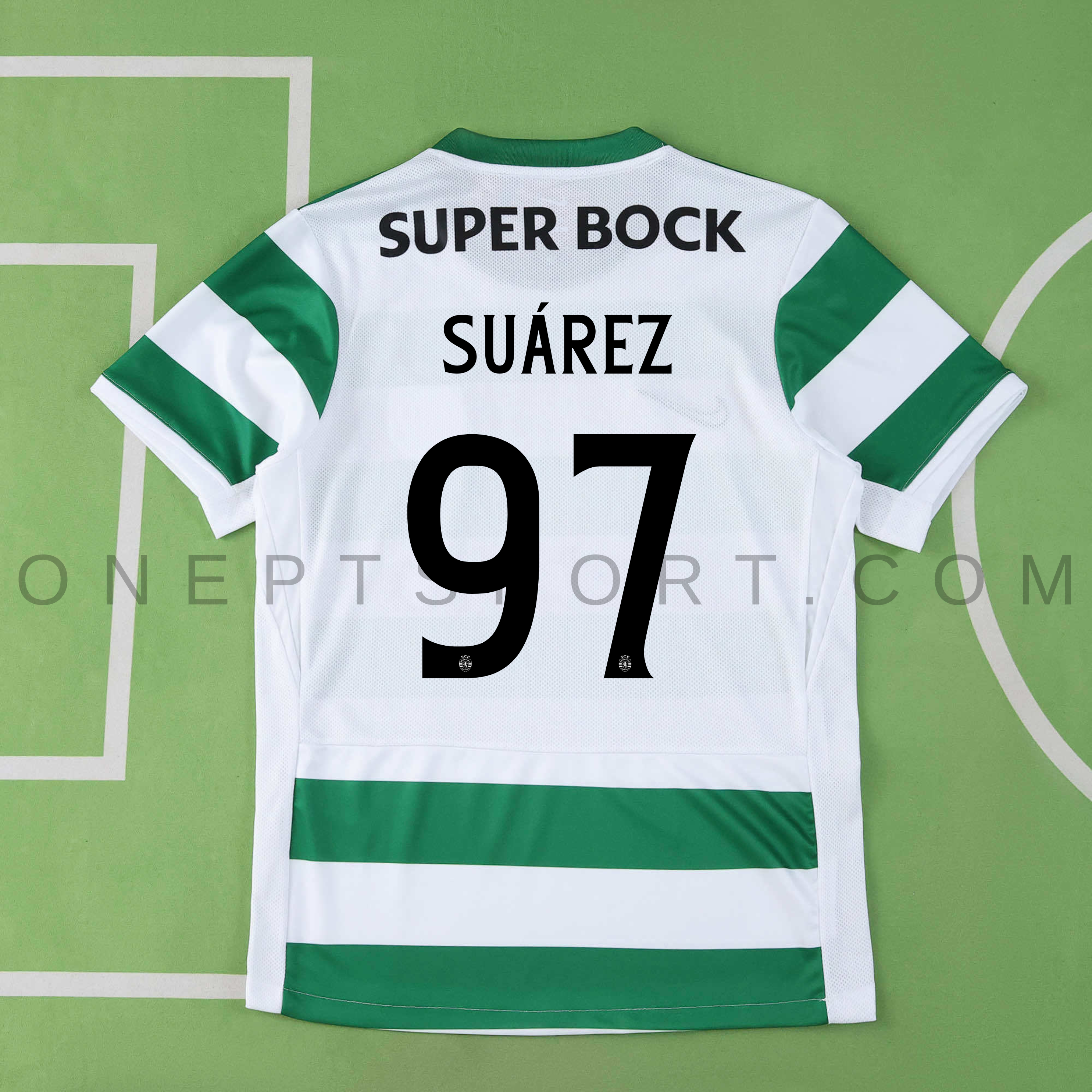 Camisola principal Sporting CP 25/26 - Suárez 97 - Versão adepto 3