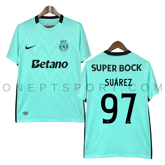 3ª Camisola Sporting CP 25/26 - Suárez 97 - Versão adepto