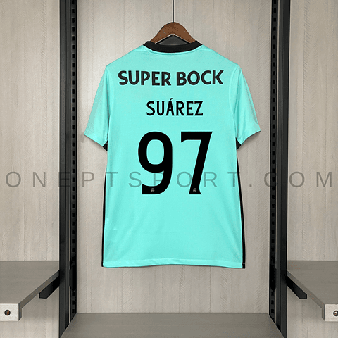3ª Camisola Sporting CP 25/26 - Suárez 97 - Versão adepto