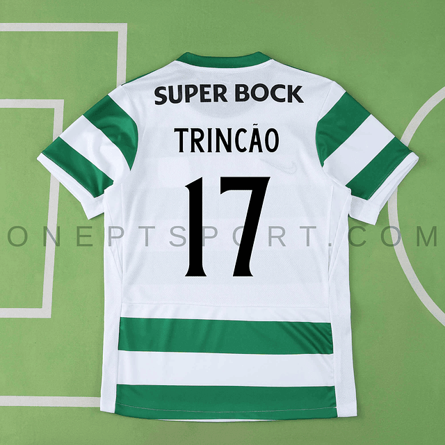 Camisola principal Sporting CP 25/26 - Trincão 17 - Versão adepto