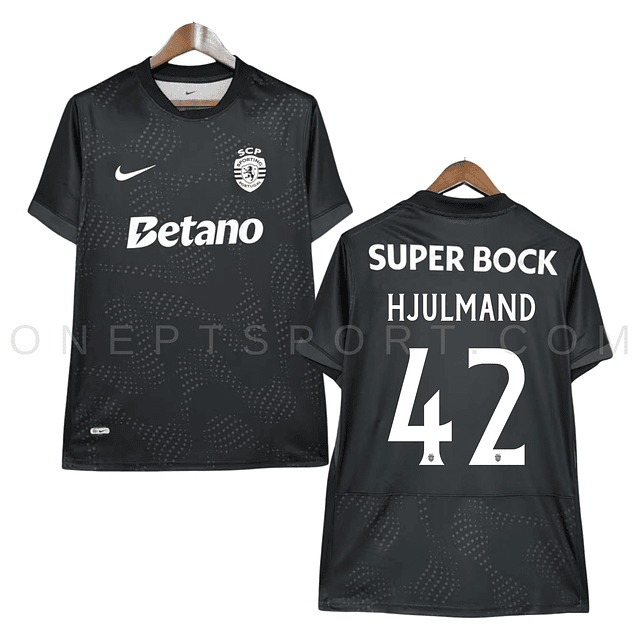 Camisola alternativa Sporting CP 25/26 - Hjulmand 42 - Versão adepto