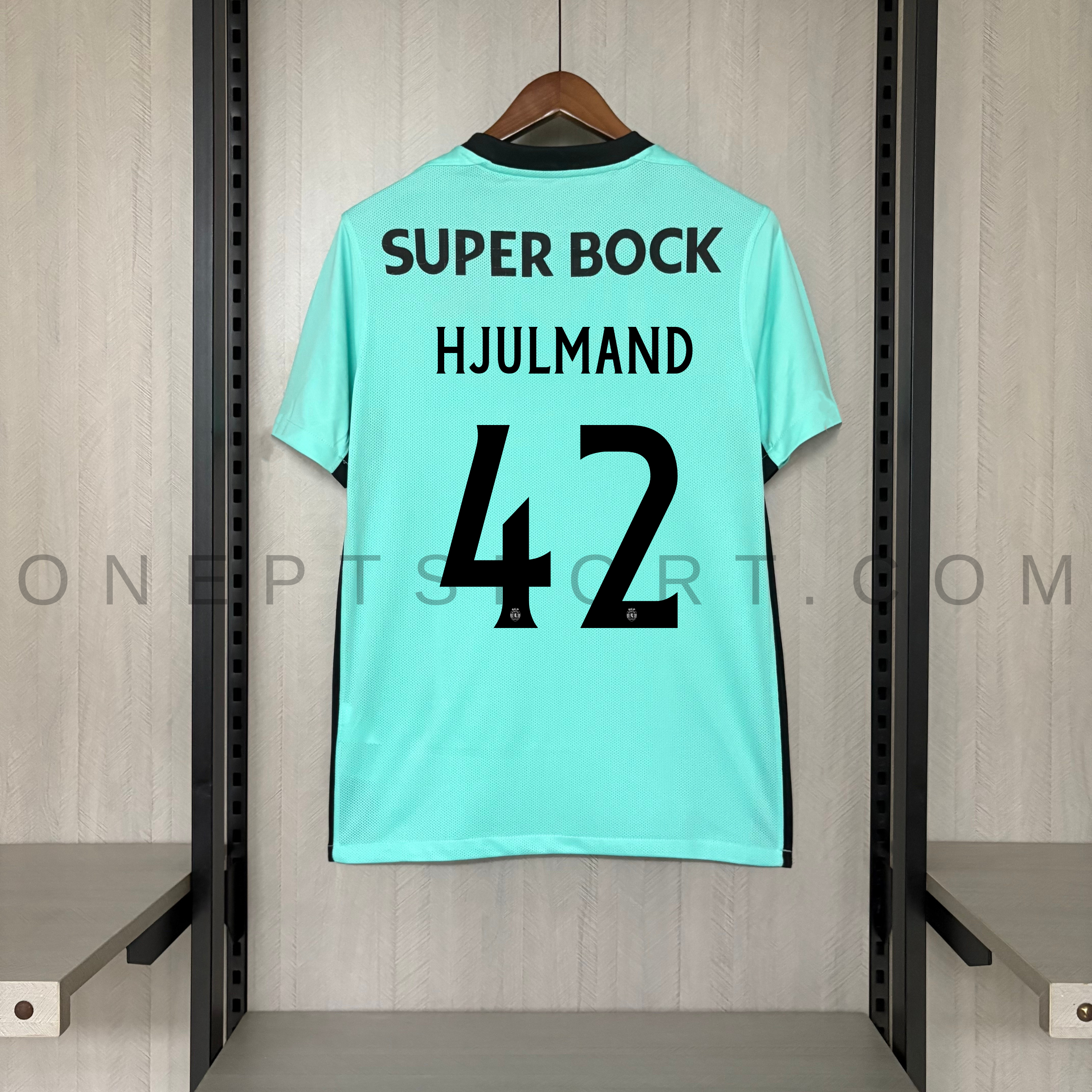 3ª Camisola Sporting CP 25/26 - Hjulmand 42 - Versão adepto 2