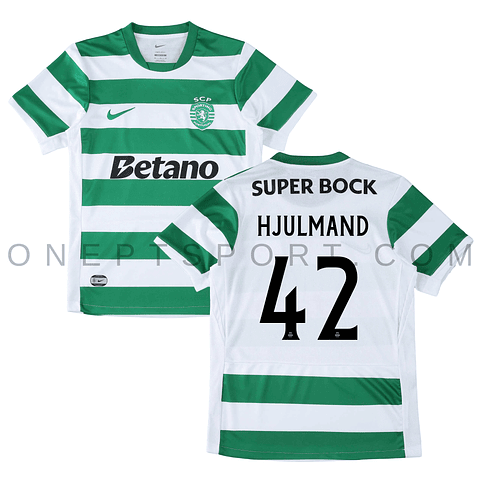 Criança - Camisola principal Sporting CP 25/26 - Hjulmand 42