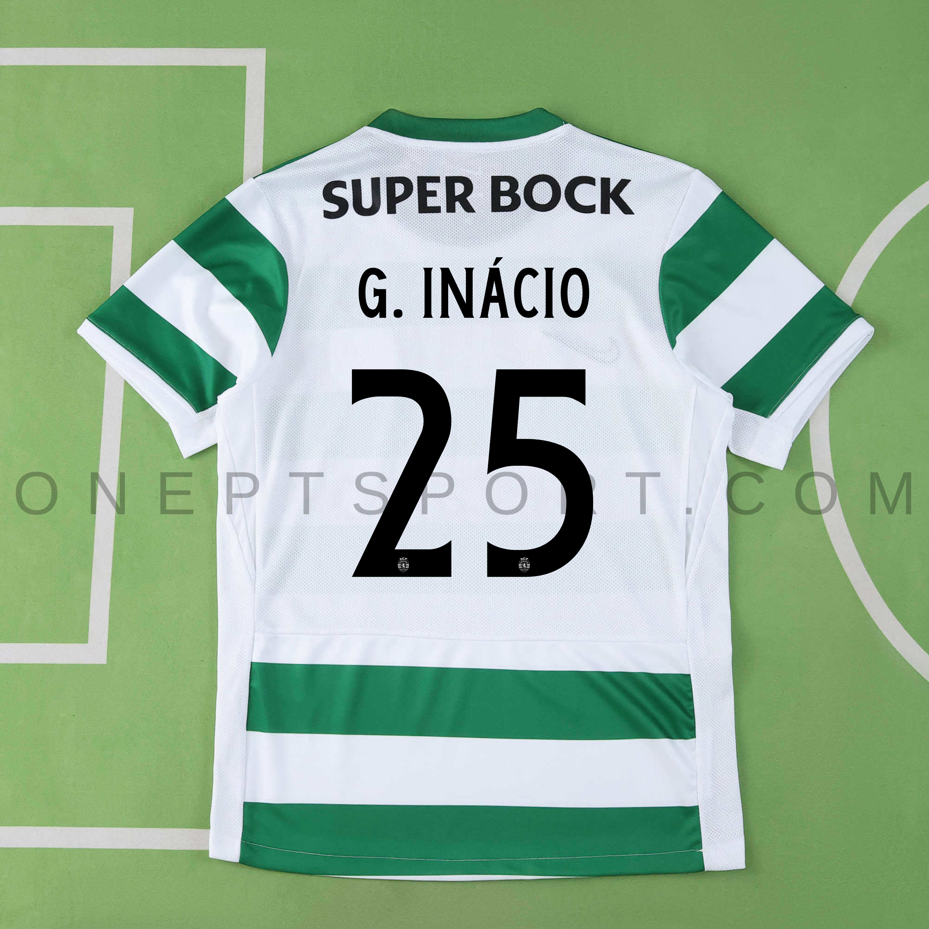 Camisola principal Sporting CP 25/26 - G. Inácio 25 - Versão adepto 3