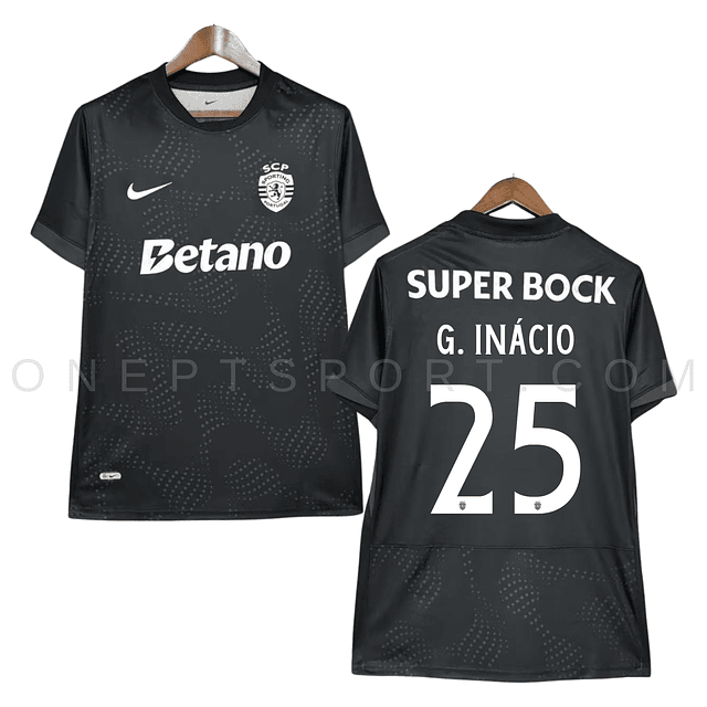 Camisola alternativa Sporting CP 25/26 - G. Inácio 25 - Versão adepto