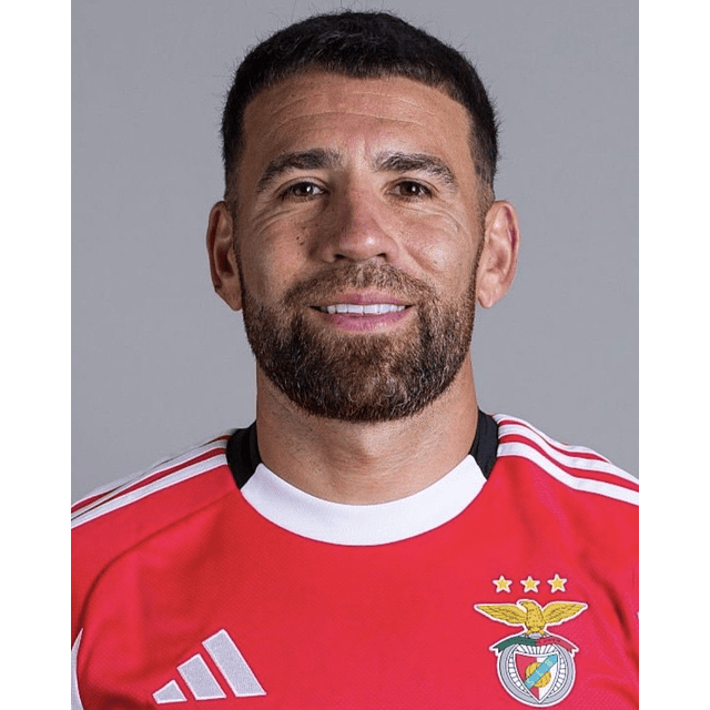 Camisola principal SL Benfica 25/26 - Otamendi 30 - Versão adepto